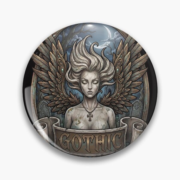 Item preview, Gothic Angel Tombstone  designed and sold by GothTees.