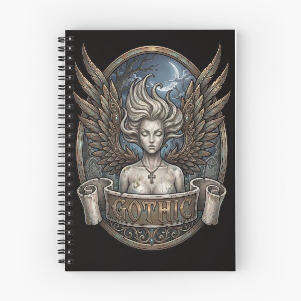 Item preview, Gothic Angel Tombstone  designed and sold by GothTees.