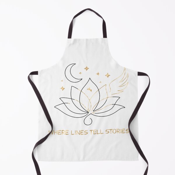 Item preview, Winged Lotus & Moon - Minimalist Celestial Art designed and sold by jee532.