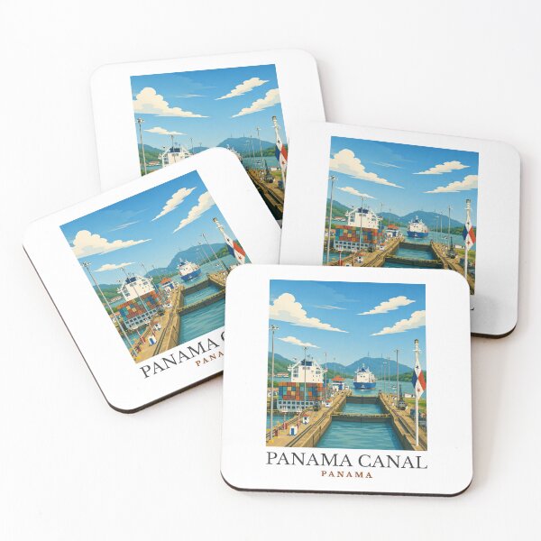 Item preview, Panama Canal - Panama designed and sold by GoodOldVintage.