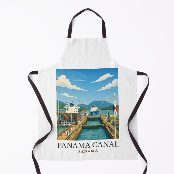 Item preview, Panama Canal - Panama designed and sold by GoodOldVintage.
