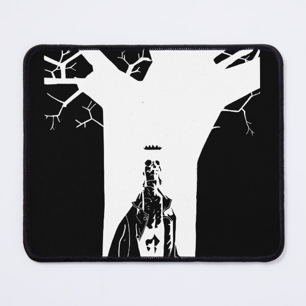 Item preview, The Shadow King: Hellboy Minimalist Tribute - Dark Version designed and sold by BarnBurns.
