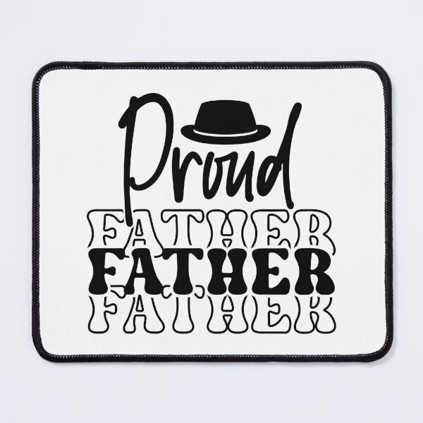 Item preview, Proud Father - Cute Fathers Day Retro Vintage Super Dad Husband Family Love Cool Grandpa Son Daughter Gift designed and sold by FuzionRaptor.