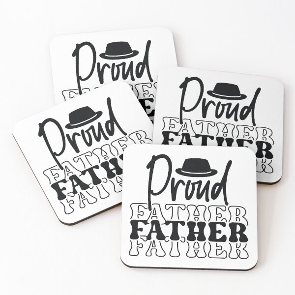 Item preview, Proud Father - Cute Fathers Day Retro Vintage Super Dad Husband Family Love Cool Grandpa Son Daughter Gift designed and sold by FuzionRaptor.