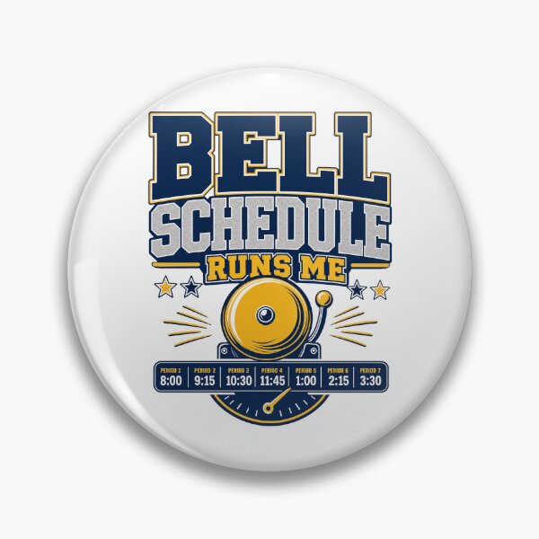 Item preview, Funny gift for teachers, Bell Schedule Runs designed and sold by pirminio.