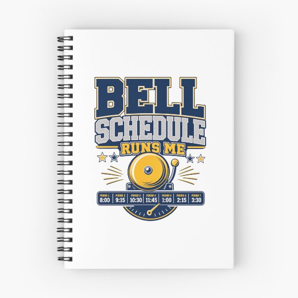 Item preview, Funny gift for teachers, Bell Schedule Runs designed and sold by pirminio.