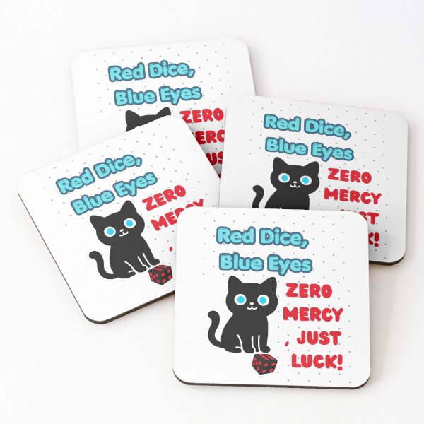 Item preview, Red Dice, Blue Eyes, Zero Mercy,Just Luck ! designed and sold by missprint57.