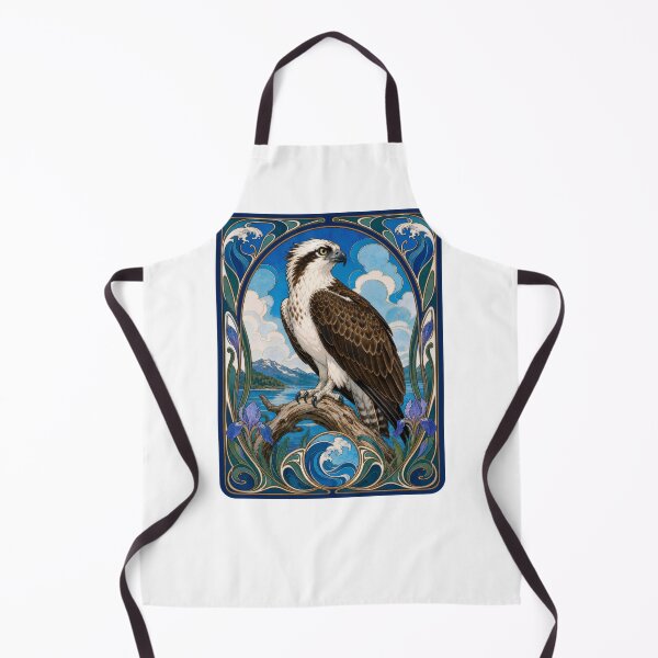 Item preview, Osprey Art Nouveau Bird of Prey Design designed and sold by AntiqueImages.