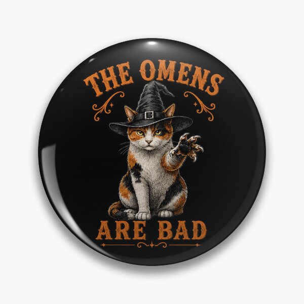 Item preview, Calico Witch Cat – The Omens Are Bad | Tricolor Witch Cat for Witchcore & Cat Lovers designed and sold by Lichtisign.
