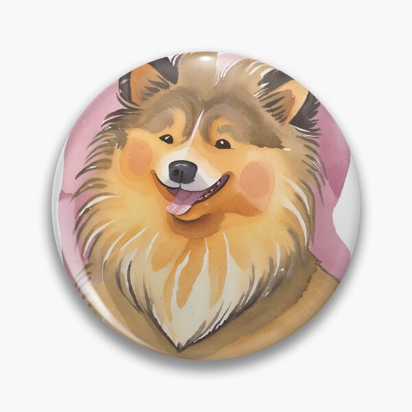Item preview, Watercolour Finnish Lapphund designed and sold by TheresaNicole.