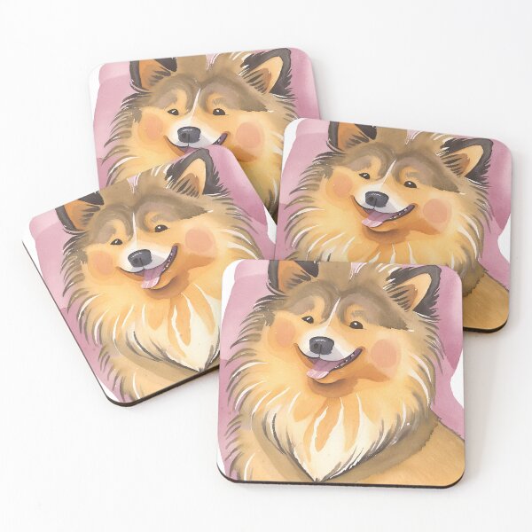 Item preview, Watercolour Finnish Lapphund designed and sold by TheresaNicole.
