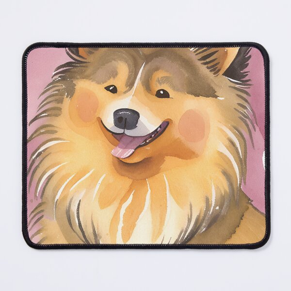 Item preview, Watercolour Finnish Lapphund designed and sold by TheresaNicole.