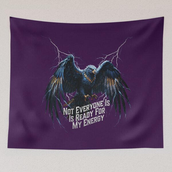 Item preview, Storm Bird Not Everyone Is Ready For My Energy Exotic Bird Fantasy Art Gift designed and sold by Max Store.