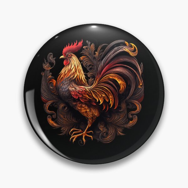 Item preview, Fire Rooster designed and sold by Johnny Furlotte.
