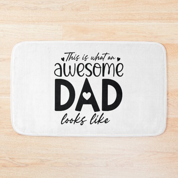 Item preview, This Is What An Awesome Dad Looks Like - Cute Fathers Day Retro Vintage Super Husband Family Love Cool Gift designed and sold by FuzionRaptor.