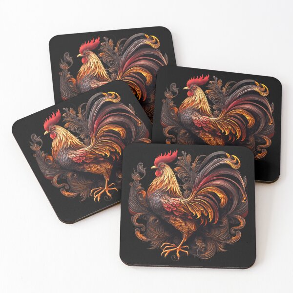Item preview, Fire Rooster designed and sold by Johnny Furlotte.