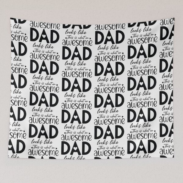 Item preview, This Is What An Awesome Dad Looks Like - Cute Fathers Day Retro Vintage Super Husband Family Love Cool Gift designed and sold by FuzionRaptor.
