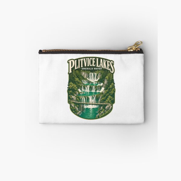 Item preview, Plitvice Lakes Croatia Emerald Water Travel Scene designed and sold by pirminio.