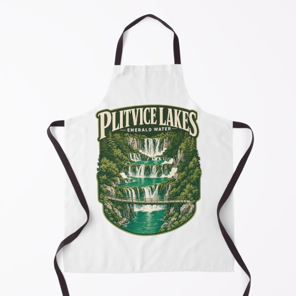 Item preview, Plitvice Lakes Croatia Emerald Water Travel Scene designed and sold by pirminio.