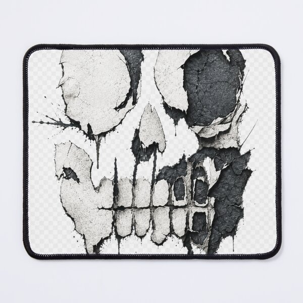 Item preview, Broken Skull Grunge Shirt – Distressed Gothic Skull Art designed and sold by UrbanPrintVibes.