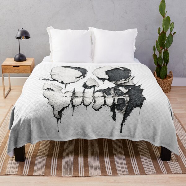 Item preview, Broken Skull Grunge Shirt – Distressed Gothic Skull Art designed and sold by UrbanPrintVibes.