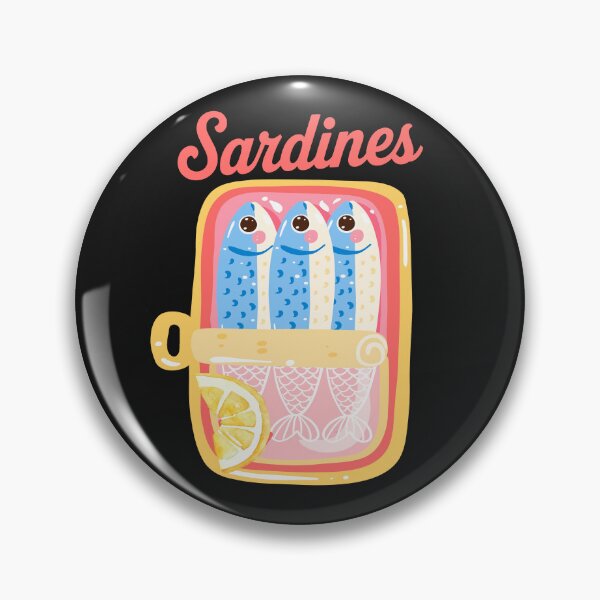 Item preview, Sardines Tinned Fish Retro Pop Art Mediterranean For Men Woman designed and sold by erozzz.