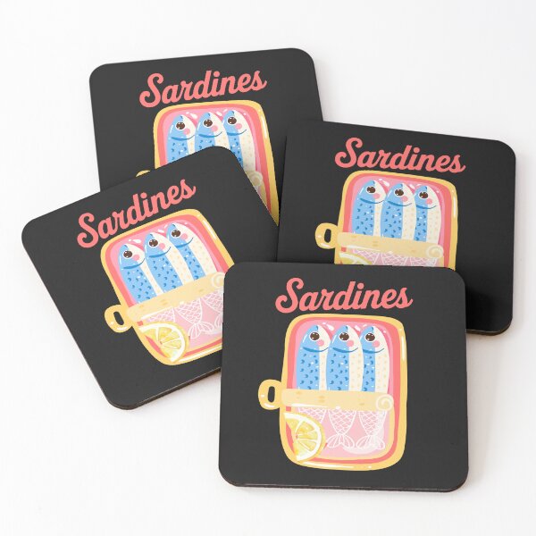 Item preview, Sardines Tinned Fish Retro Pop Art Mediterranean For Men Woman designed and sold by erozzz.
