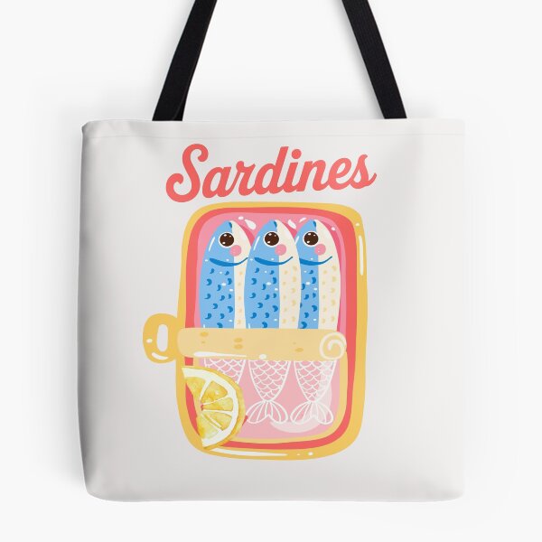 Item preview, Sardines Tinned Fish Retro Pop Art Mediterranean For Men Woman designed and sold by erozzz.