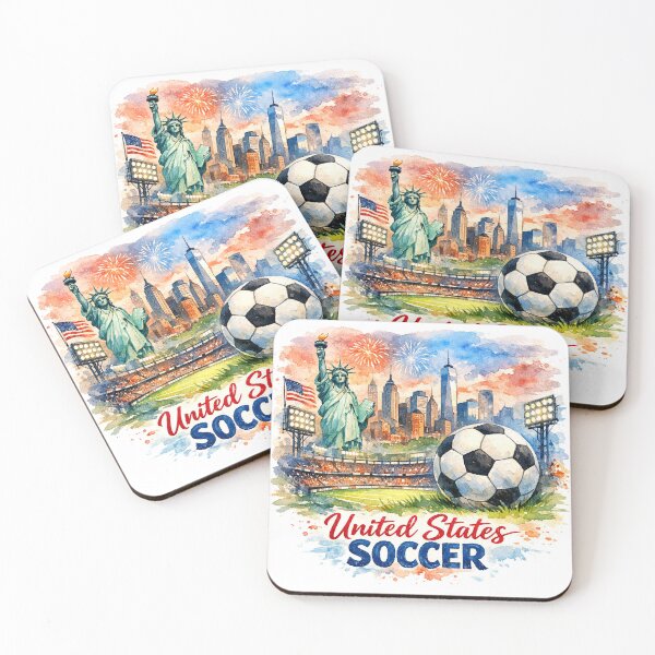 Aperçu de l'œuvre USA Soccer Fan créée et vendue par Modefissi.