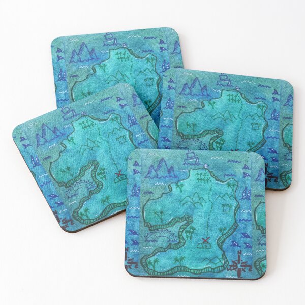 Item preview, Treasure island  designed and sold by Paintedhues.