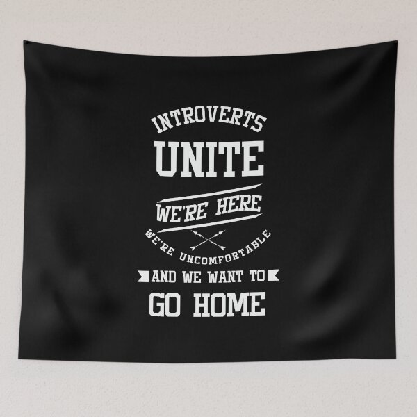 Item preview, Introverts Unite designed and sold by TomGiantDesigns.