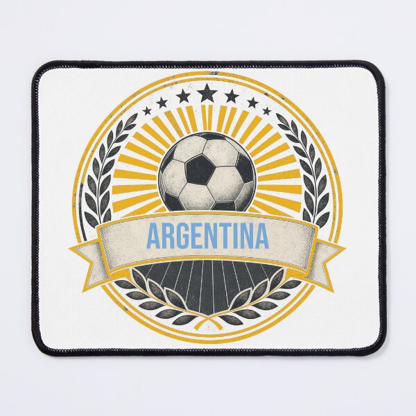 Item preview, Argentina Vintage Soccer Crest — Retro Argentine Football Badge Fan Emblem designed and sold by icemanphotos.