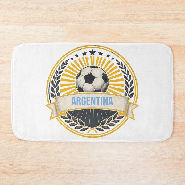 Item preview, Argentina Vintage Soccer Crest — Retro Argentine Football Badge Fan Emblem designed and sold by icemanphotos.