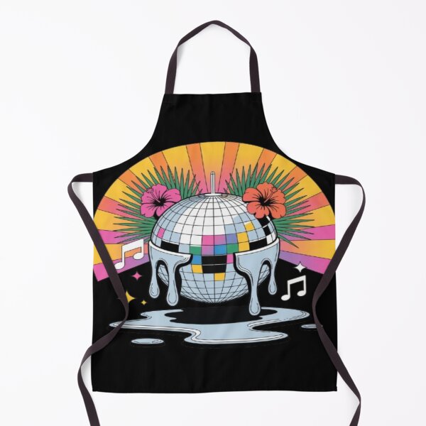 Item preview, Funny Melting Colorful Disco Ball in Summer Heat designed and sold by DailySparks.