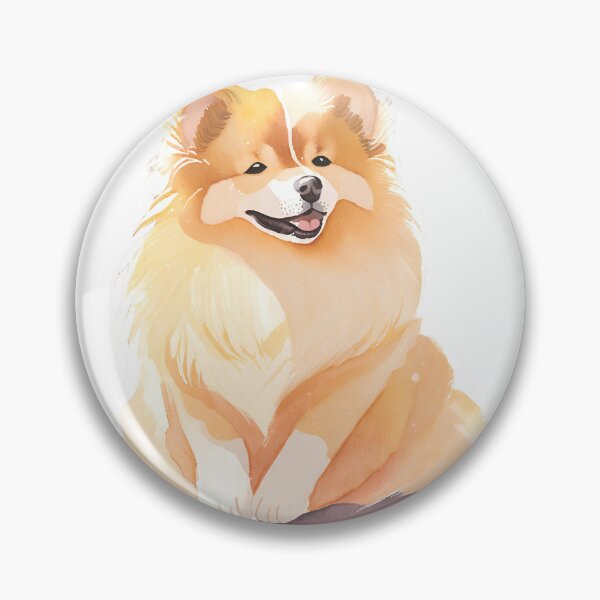 Item preview, Watercolour Finnish Lapphund designed and sold by TheresaNicole.