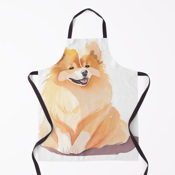 Item preview, Watercolour Finnish Lapphund designed and sold by TheresaNicole.