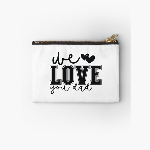 Item preview, We Love You Dad - Cute Fathers Day Retro Vintage Super Husband Family Together Children Born Blessing Cool Gift designed and sold by FuzionRaptor.