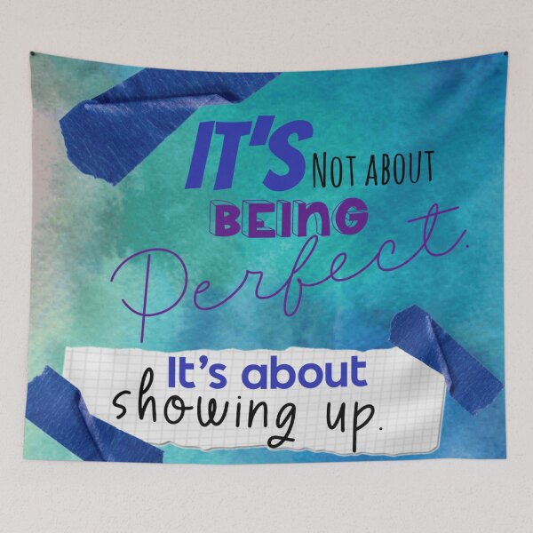 Item preview, Showing up, human made meme designed and sold by GiSilver.