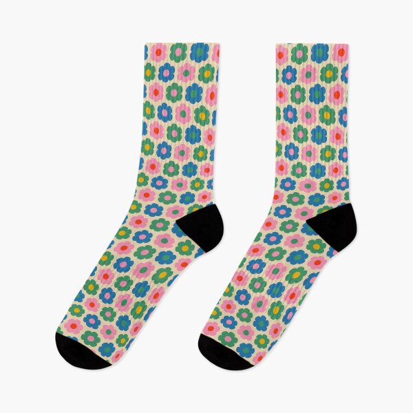Item preview, Such Cute Flowers Retro Pop Floral Pattern Small designed and sold by kierkegaard.