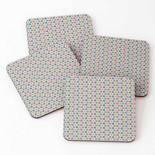 Item preview, Such Cute Flowers Retro Pop Floral Pattern Small designed and sold by kierkegaard.