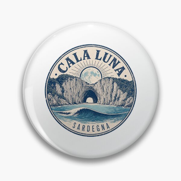 Item preview, Cala Luna Sardinia travel souvenir, Moon Cove designed and sold by pirminio.
