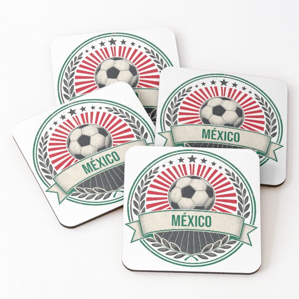 Item preview, Mexico Vintage Soccer Crest — Retro Mexican Football Badge Fan Emblem designed and sold by icemanphotos.