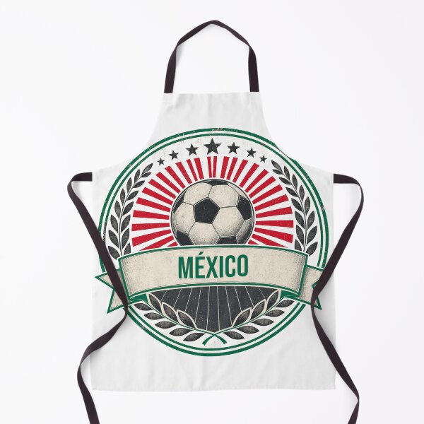 Item preview, Mexico Vintage Soccer Crest — Retro Mexican Football Badge Fan Emblem designed and sold by icemanphotos.