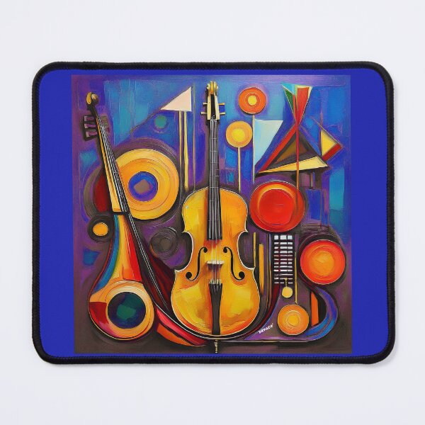 Item preview, Musical - Cubist Symphony in Cobalt designed and sold by mrpropcake.
