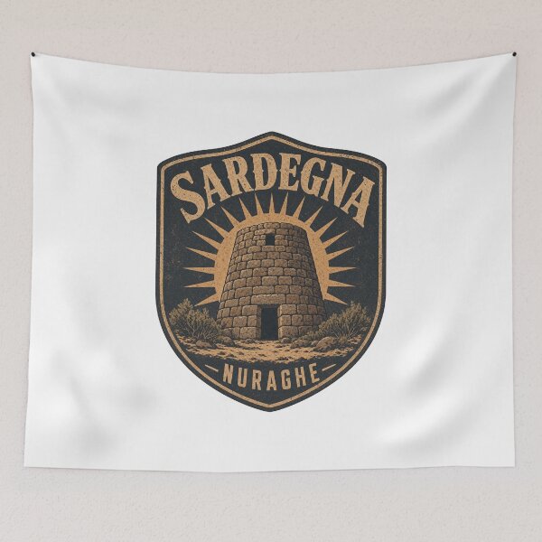 Item preview, Sardegna Nuraghe Travel Souvenir, Sardinia Heritage designed and sold by pirminio.