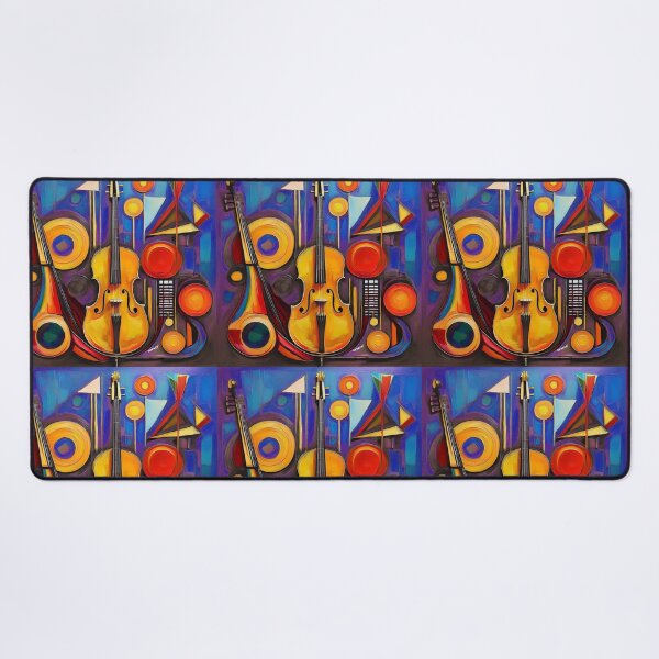 Item preview, Musical - Cubist Symphony in Cobalt designed and sold by mrpropcake.