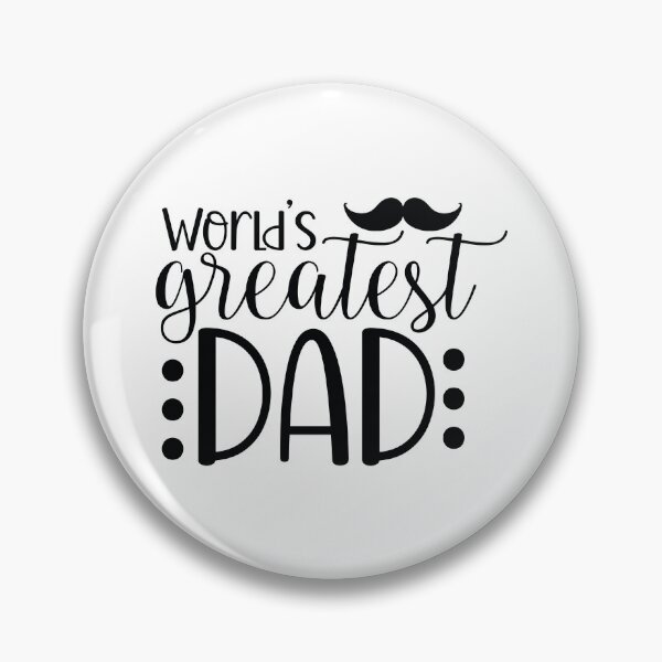 Item preview, Worlds Greatest Dad - Cute Fathers Day Retro Vintage Super Husband Family Love Cool Kid Son Daughter Gift designed and sold by FuzionRaptor.