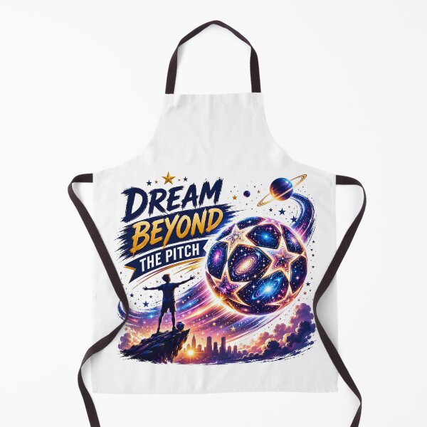 Item preview, Dream Beyond The Pitch | Cosmic Football Soccer Inspiration Design designed and sold by TrueArtVibes.