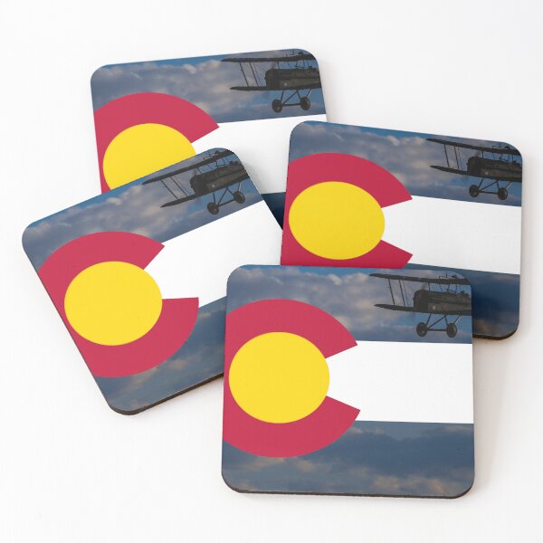 Item preview,  Colorado Biplane flag designed and sold by Greg Birkett.