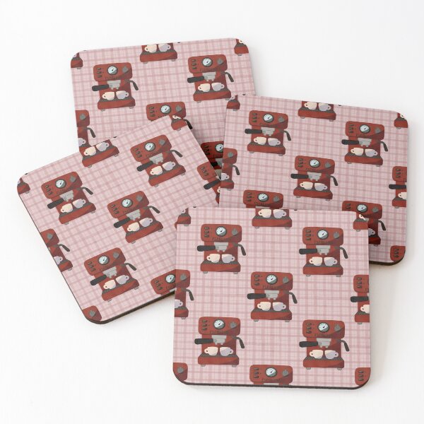 Item preview, Espresso Machine Seamless Pattern designed and sold by Juuls-Art.